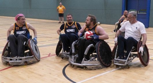 Caledonian Crushers take on Digby Brown in a friendly match 2019