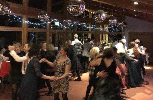 Digby Brown's Ayr office hold a fundraising Burns night and ceilidh for Ayrshire Cancer Support