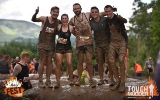 Digby Brown staff at tough mudder for local charities 2016