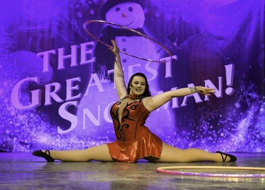 Performers at the 2019 performance from Circus Starr