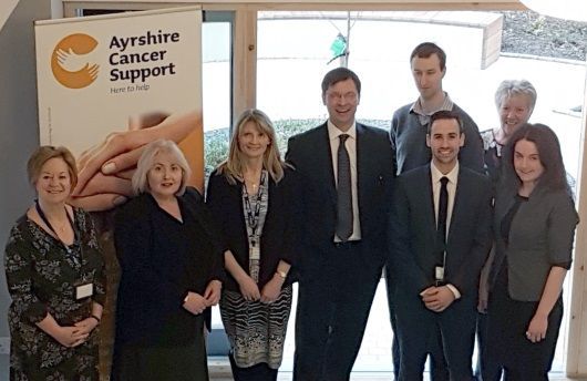 Digby Brown Ayr With new local charity partner Ayrshire Cancer Support