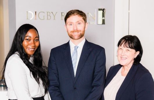 Pictured (L-R): Theresa Mutapi, Jordan McCarter and Joy Bell