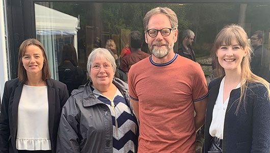 Lee and Cindy from Headway Highland and Digby Brown Inverness at Landmark Day Out 2019