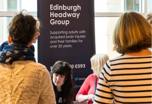 Exhibitors at Edinburgh Head Injury Information Day (HIID) 2019