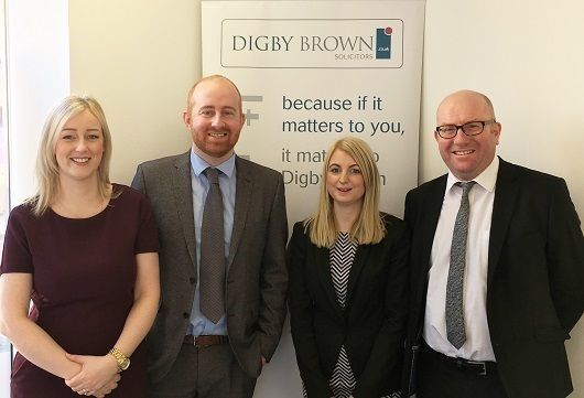 Kirkcaldy solicitors for the EMF Hairy Haggis Relay in aid of Frontline Fife