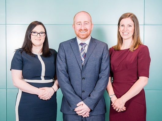 Caitlyn Maccabe, Ryan Smith and Lisa Gaule are promoted to Senior Solicitor