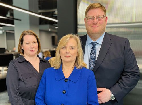 Moira Kay, Elizabeth Morrison & Stuart Barton