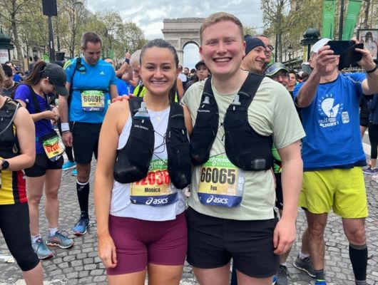 Monica Franchi Paris Marathon