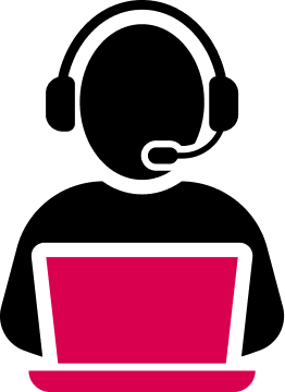 person-computer icon