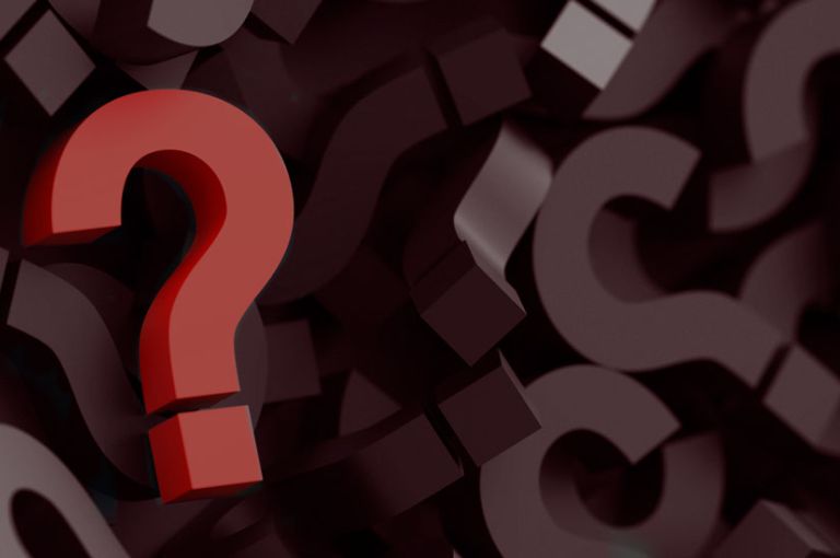 Question marks