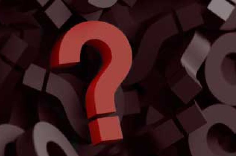 Question marks