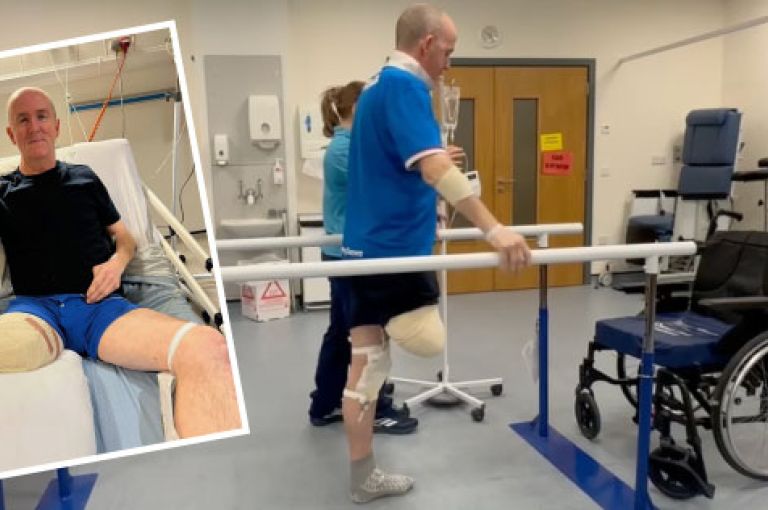 Andy Watson to take on Glasgow Kiltwalk after limb loss