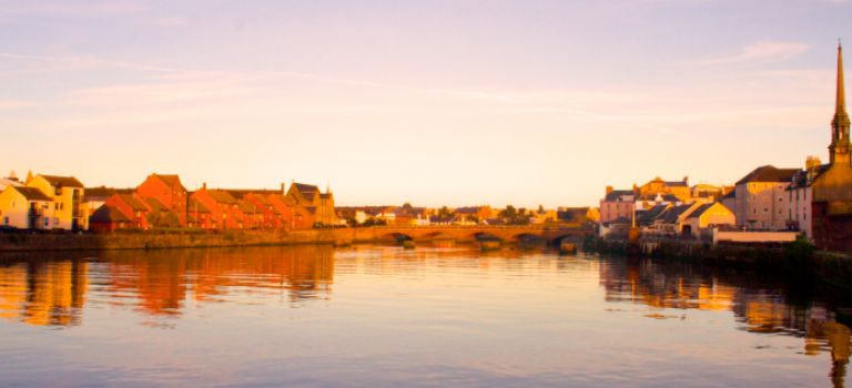 Ayr skyline