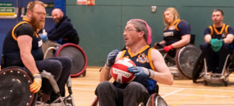 Caledonian Crushers in action