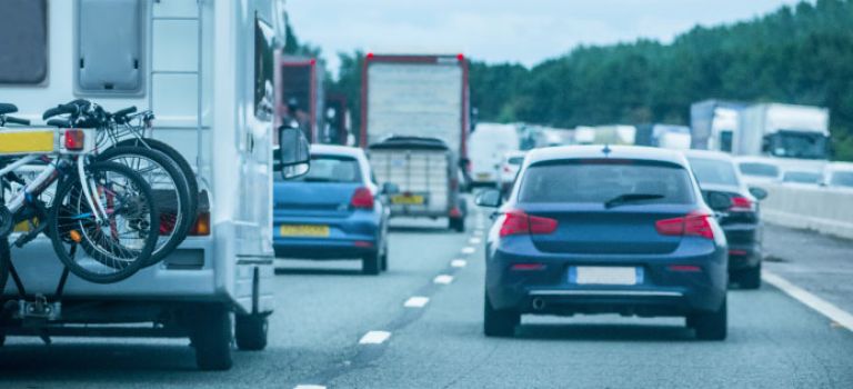 Traffic on motorway