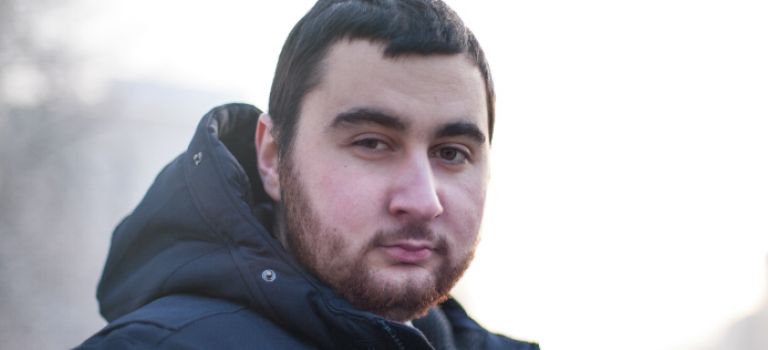 Man looking to camera