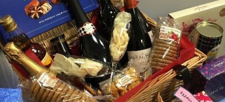 Hamper full of goodies