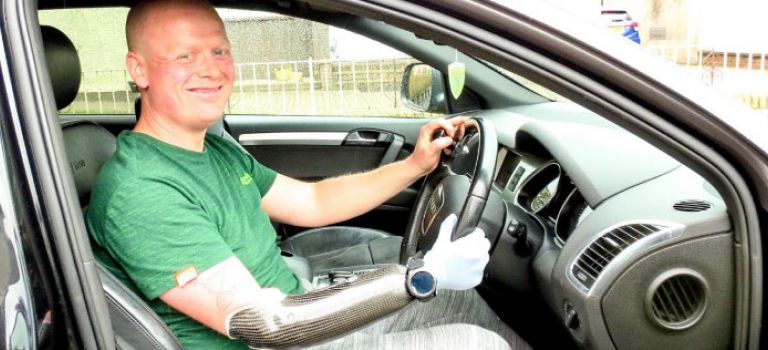 Ian McDonald - Firefighter with Prosthetic