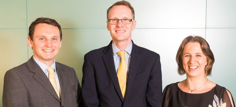 Partner Promotions Summer 2019 - Simon Richards, Gavin Brogan and Mairi Day