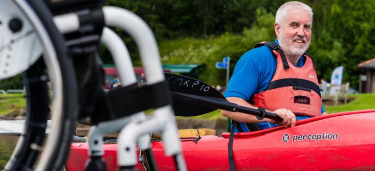 Spinal Injuries Scotland activities and bbq 2019