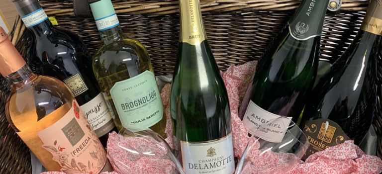 Ayr office Fizz Charity Hamper 2019