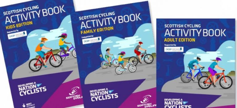 Scottish Cycling Activity Books