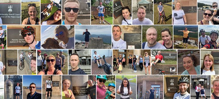 Scottish Courts Challenge - photos