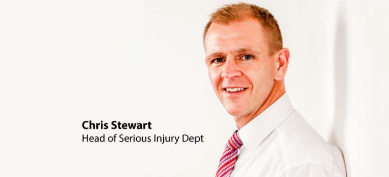 Chris Stewart, Head of Serious Injury Department