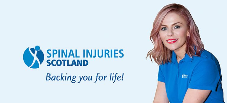 Spinal Injuries Scotland Laura Torrance Backing you for life