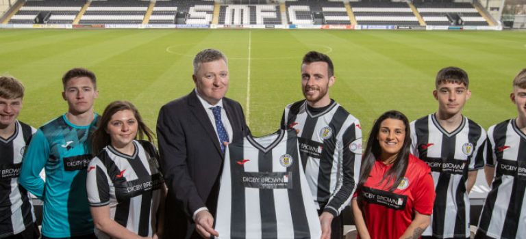 St Mirren partnership with Digby Brown 