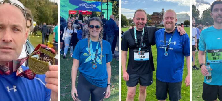 Digby Brown staff run for their local charities