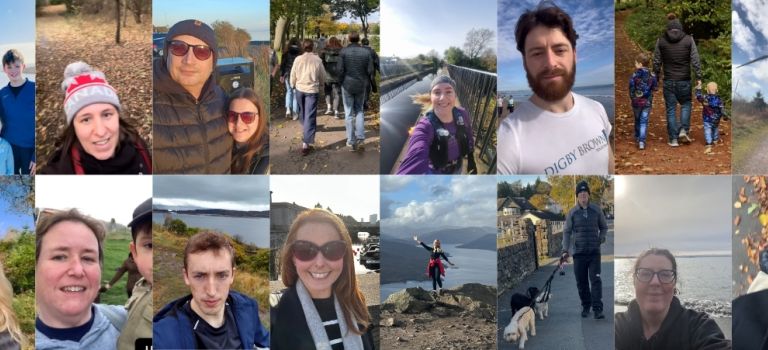 Staff walk more than 19 MILLION steps for Make Some Noise