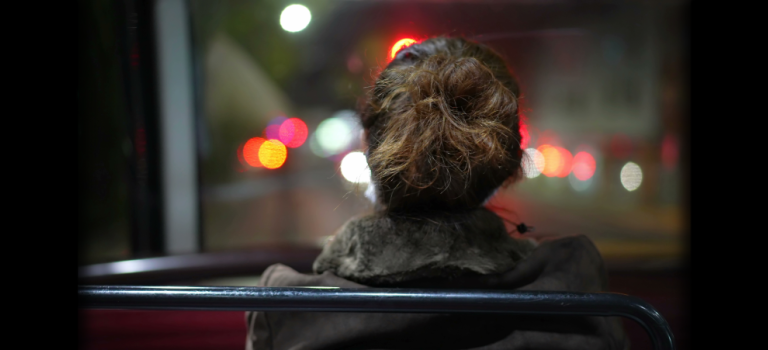 Passenger on public transport