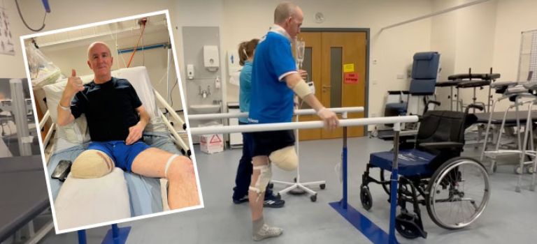 Andy Watson to take on Glasgow Kiltwalk after limb loss