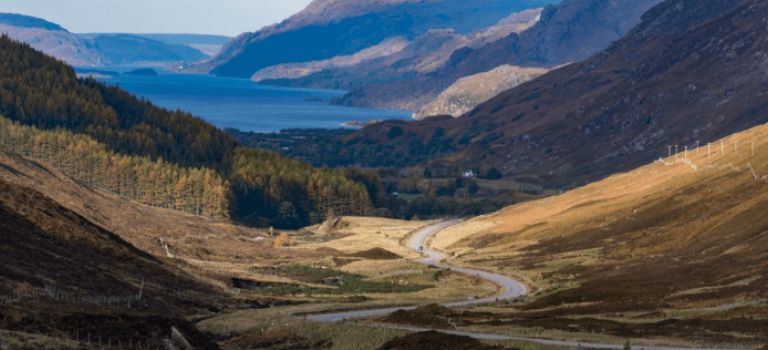 Cycling in the Highlands Scotland