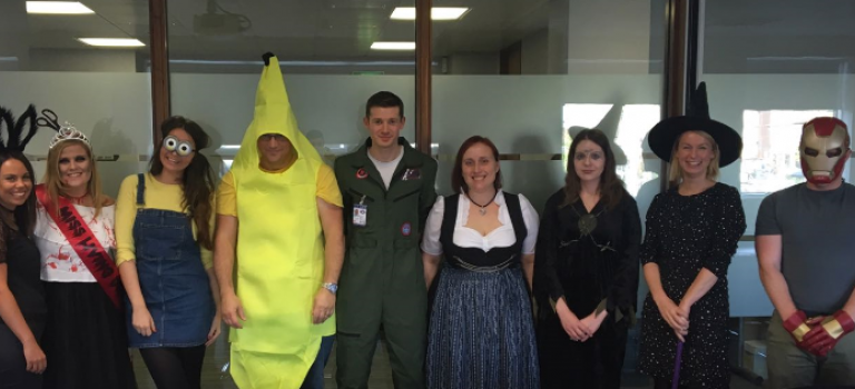 Dundee office Halloween 