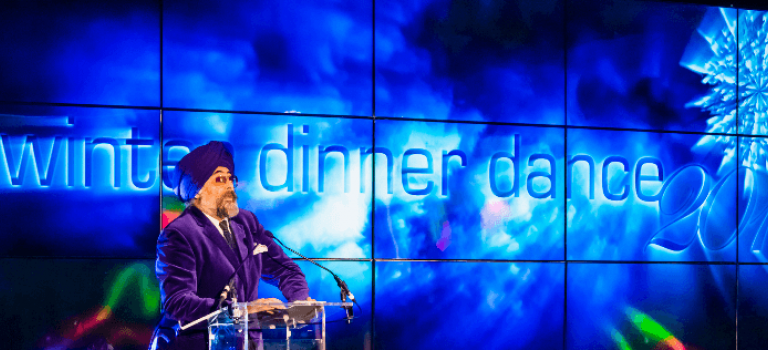 Hardeep - Winter Dinner Dance for Spinal Injuries Scotland