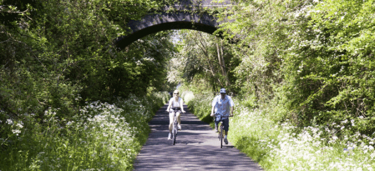 Cycling in the Spring offroad