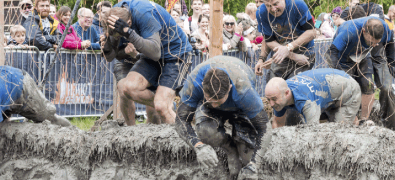 Taking part in Tough Mudder 2016