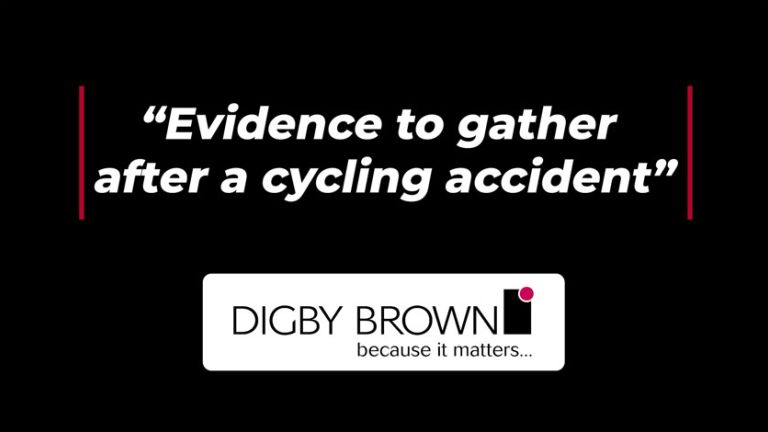 Evidence to gather after a cycling accident