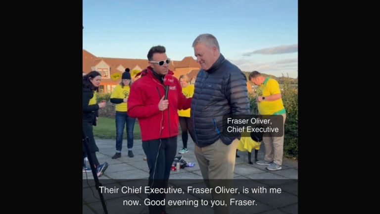 Fraser Oliver speaks to Des Clarke